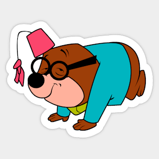 Morocco Mole - Secret Squirrel Sticker